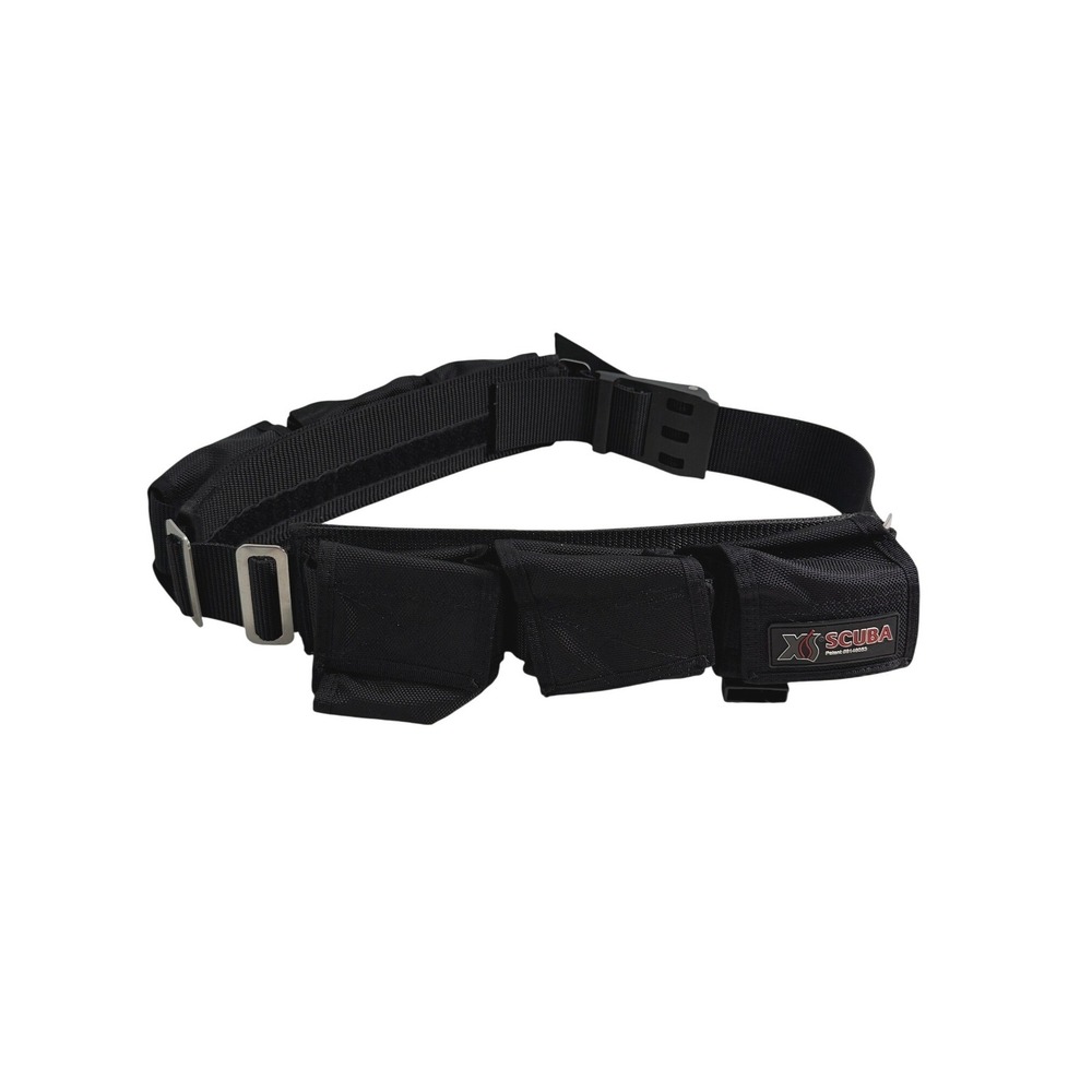 NWOT XS Scuba Pocket Weight Belt Black WB106-BK‎ ClearPath Buckle Diving Gear XS